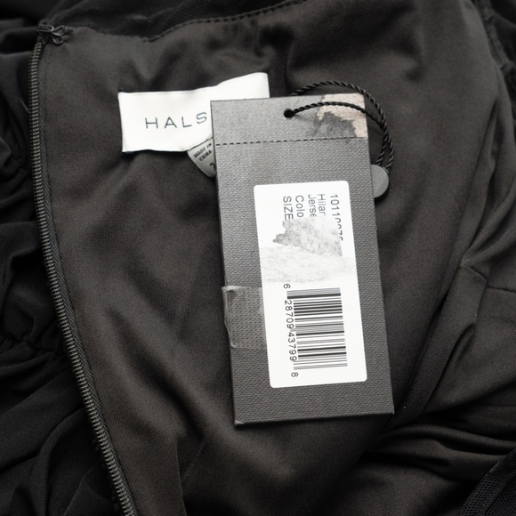 Halston. Hilary Dress in Jersey Mesh. - Picture 8 of 15